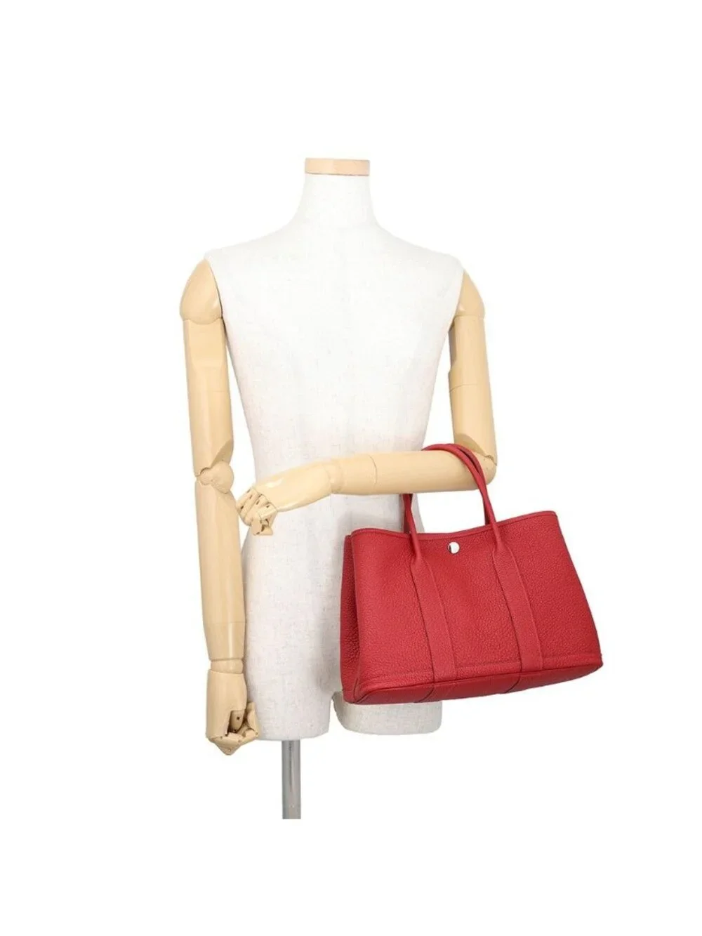 Hermes Tote Garden Party TPM le Jupiman Silver Negonda